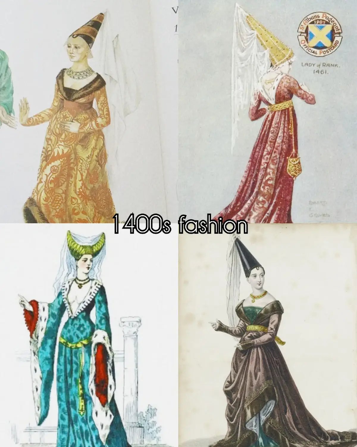 #History #fashion #historicalfashion #medieval #renaissance #medievalera #1900s #1800s #1700s #1600s #1500s #1400s #medievalfashion #renaissancefashion #royalhistory #aesthetic_mythology 